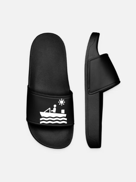 Boot Fahrer - Frauen Badelatschen - Schwarz