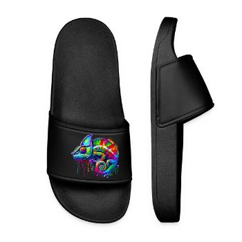 Chameleon - Women’s Pool Sliders - black - Front