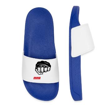 Combat de combat de combattant MMA à la poing - Claquettes Femme - bleu roi - Devant