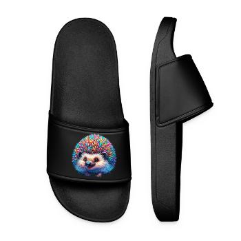 Hedgehog - Women’s Pool Sliders - black - Front