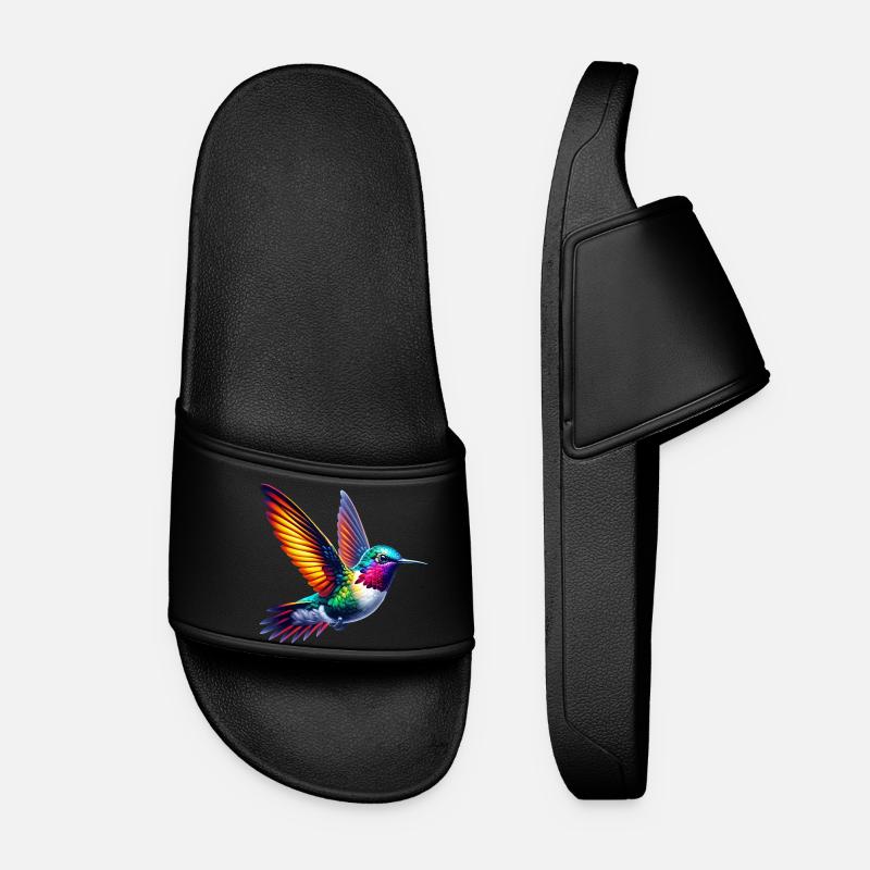 Kolibri - Frauen Badelatschen - Schwarz