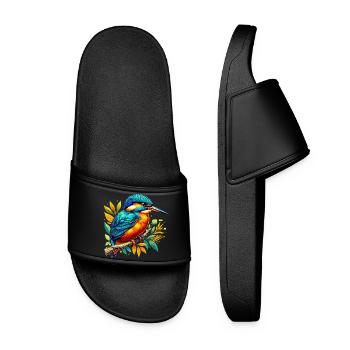 Martin-pêcheur - Claquettes Femme - noir - Devant