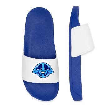Mouvement pour la paix - Claquettes Femme - bleu roi - Devant
