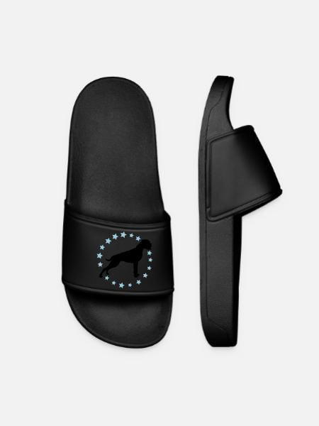 Boxer Zodiac 2 color - Women’s Pool Sliders - black