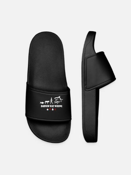 poker - Claquettes Femme - noir