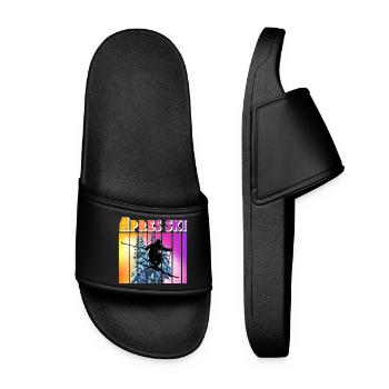 Apres ski - Women’s Pool Sliders - black - Front