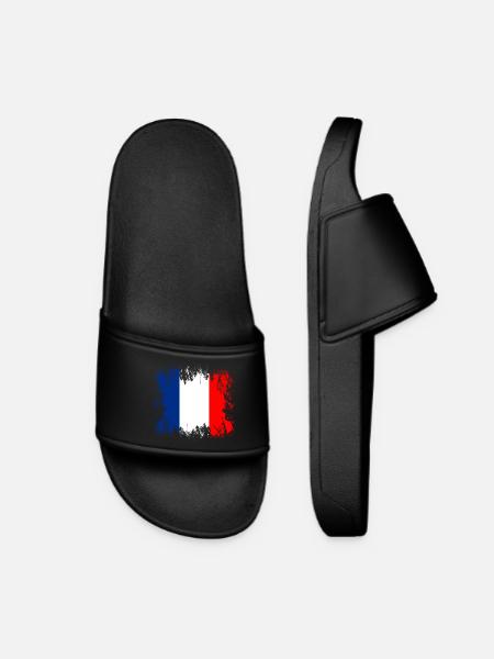 Frankreich - Frankreich - Frauen Badelatschen - Schwarz