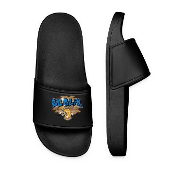Berlin graffiti - Women’s Pool Sliders - black - Front