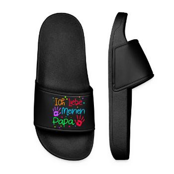 I Love Dad Favorite Dad Father's Day Best Dad - Women’s Pool Sliders - black - Front