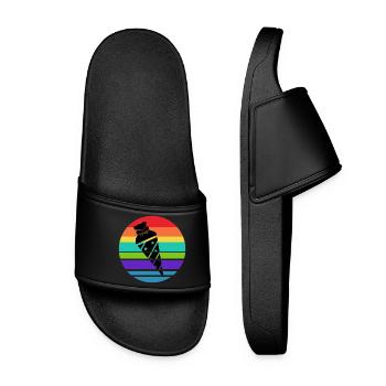 School bag sugar bag School start school start - Women’s Pool Sliders - black - Front