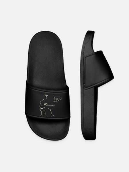 Guitariste blues - Claquettes Femme - noir