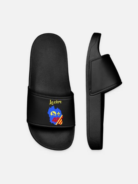 Lozère - Claquettes Femme - noir