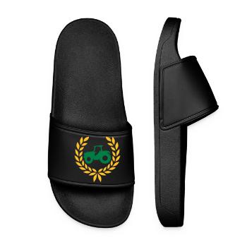 Tracteur Laurel Wreath Farm - Claquettes Femme - noir - Devant