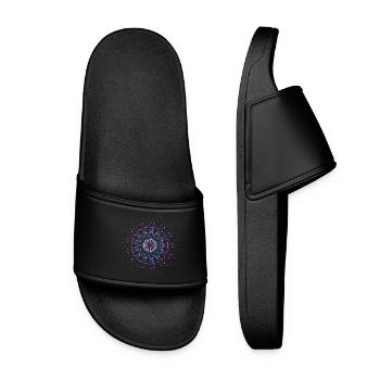 Mandala - Women’s Pool Sliders - black - Front