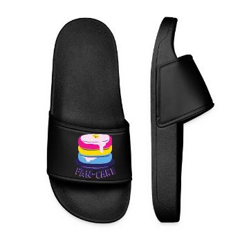 Pansexual - Women’s Pool Sliders - black - Front