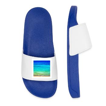 Mer - Claquettes Femme - bleu roi - Devant
