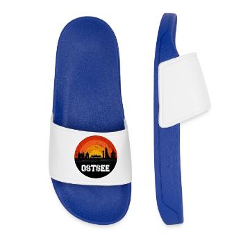 Baltic Sea Original Skyline - Women’s Pool Sliders - royal blue - Front