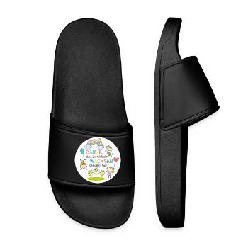 Merci de vous aider à grandir - Kita Farewell - Claquettes Femme - noir - Devant