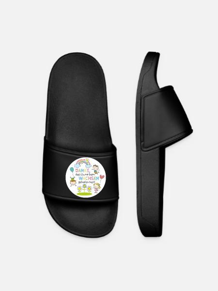 Thank you for helping you grow - Kita Farewell - Women’s Pool Sliders - black