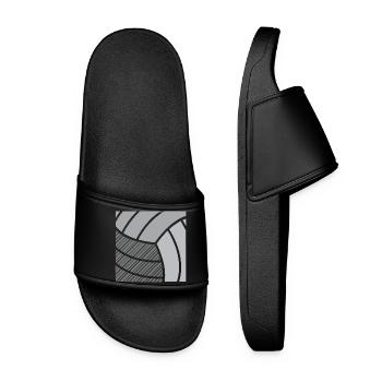 Volleyball - Women’s Pool Sliders - black - Front