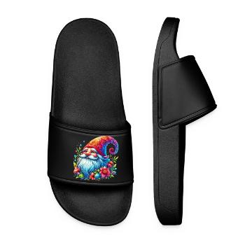 Gnome Goblin Elf - Women’s Pool Sliders - black - Front