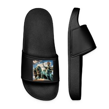 Goddess Cybele - Women’s Pool Sliders - black - Front