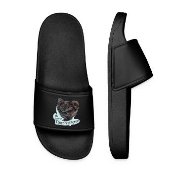 The Plush Raptors - Women’s Pool Sliders - black - Front