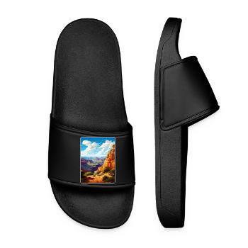 Parc national du Grand Canyon, Arizona, Affiche de voyage - Claquettes Femme - noir - Devant