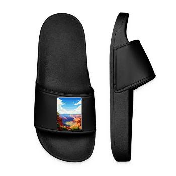 Parc national du Grand Canyon, Arizona, Affiche de voyage - Claquettes Femme - noir - Devant