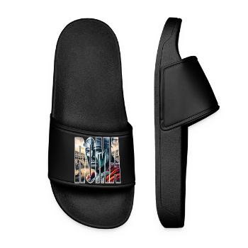 ROMA - Women’s Pool Sliders - black - Front