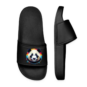 Panda - Claquettes Femme - noir - Devant