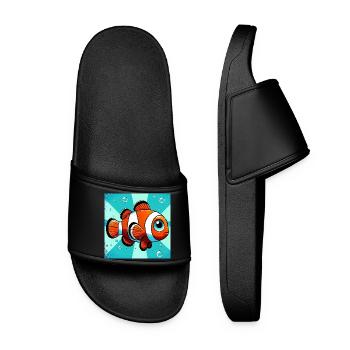 Clownfish - Women’s Pool Sliders - black - Front