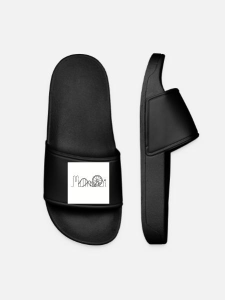 MINGA Folk Festival - Women’s Pool Sliders - black