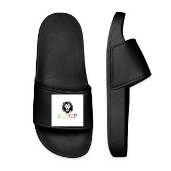 Lion d'Affirmation Élégant et Puissant - Claquettes Femme - noir - Devant