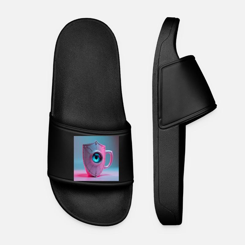 Roman Heat Shield - Women’s Pool Sliders - black