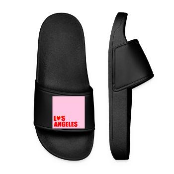 HEART LOS ANGELES USA - Women’s Pool Sliders - black - Front