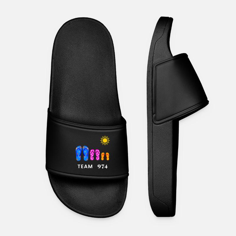 Team 974 savates Summer Sun - Women’s Pool Sliders - black