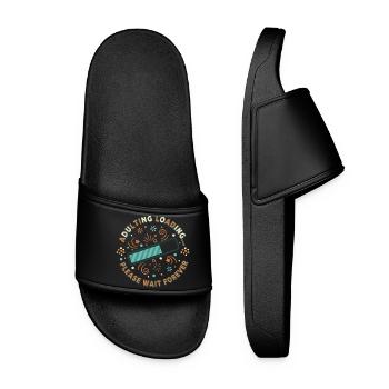 Équipe de chargement adulte - Claquettes Femme - noir - Devant