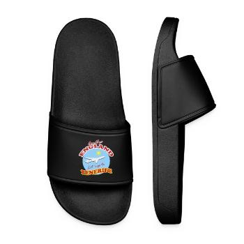 Goodbye England Let´s go to Tenerife  - Women’s Pool Sliders - black - Front