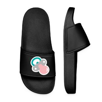 Sucette - Claquettes Femme - noir - Devant
