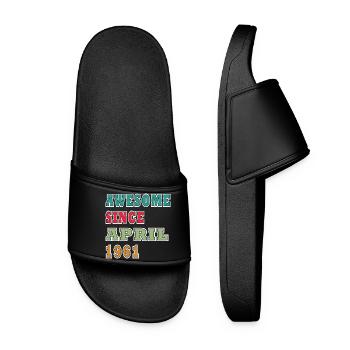 Brilliant since April 1961 - Women’s Pool Sliders - black - Front