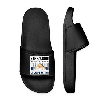 Bio Hacking - Women’s Pool Sliders - black - Front