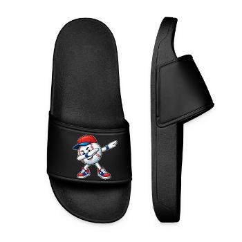 Dab Baseball - Claquettes Femme - noir - Devant