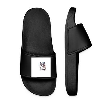 Ragdoll Mom Cat Love - Women’s Pool Sliders - black - Front