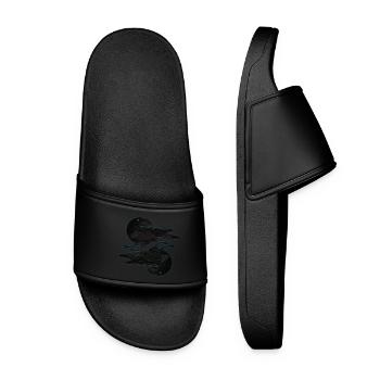 Hugin Munin - Women’s Pool Sliders - black - Front