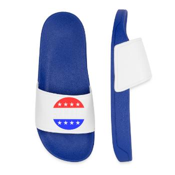 Kamala - Claquettes Femme - bleu roi - Devant
