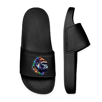 Gorille - Claquettes Femme - noir - Devant