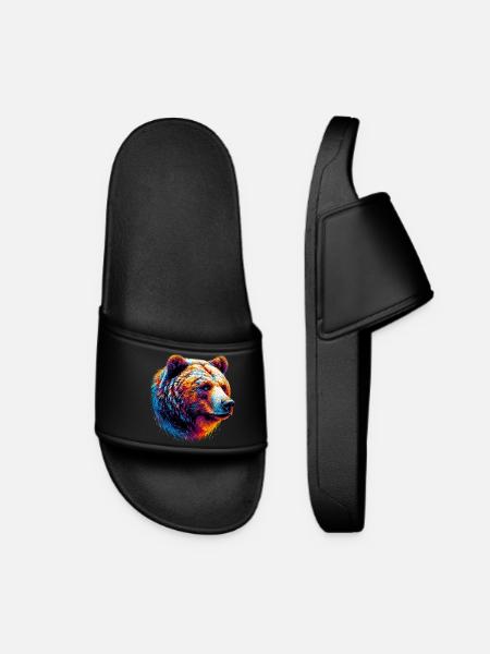 Bear - Women’s Pool Sliders - black