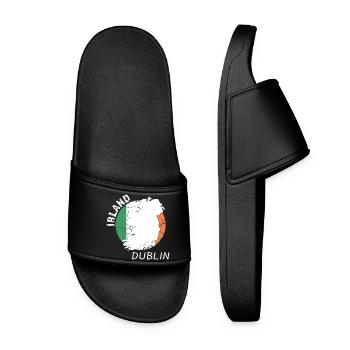 Dublin - Frauen Badelatschen - Schwarz - Vorne