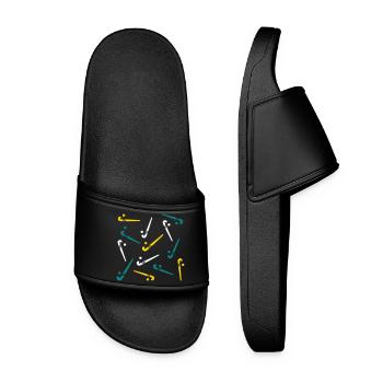 Hockey stick - Women’s Pool Sliders - black - Front